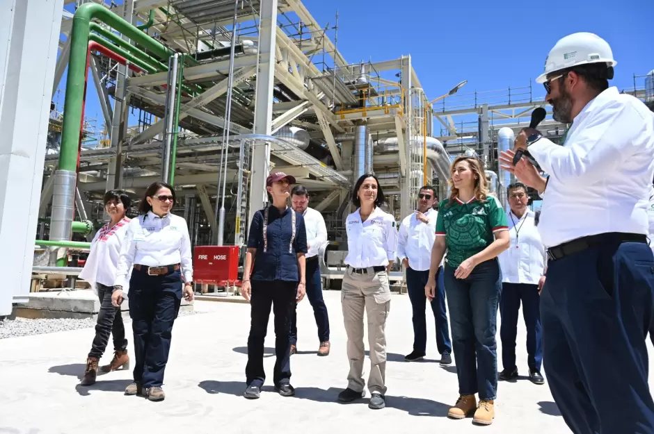 Inaugura Claudia Sheinbaum central de ciclo combinado de CFE en Mexicali
