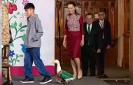 Pato "Merl�n", "el patr�n del negocito", llega a Palacio Nacional