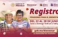 Del 22 al 28 de junio habr� registro para Pensiones de Adultos Mayores y Mujeres Bienestar