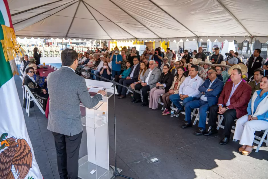 Encabeza Abdiel Guti�rrez ceremonia por el 115 Aniversario de la Defensa Heroica de Tijuana