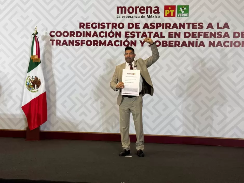 Nueve aspirantes de Morena, PT y Verde se registran para la gubernatura de BC