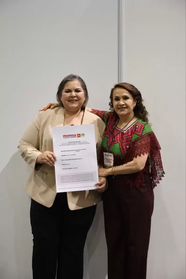 Se registra Eva Moreno como aspirante a dirigir la Cuarta Transformaci�n en Baja California