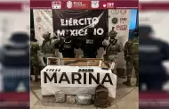 Autoridades reportan el hallazgo de armas y droga camino a laguna de Hanson