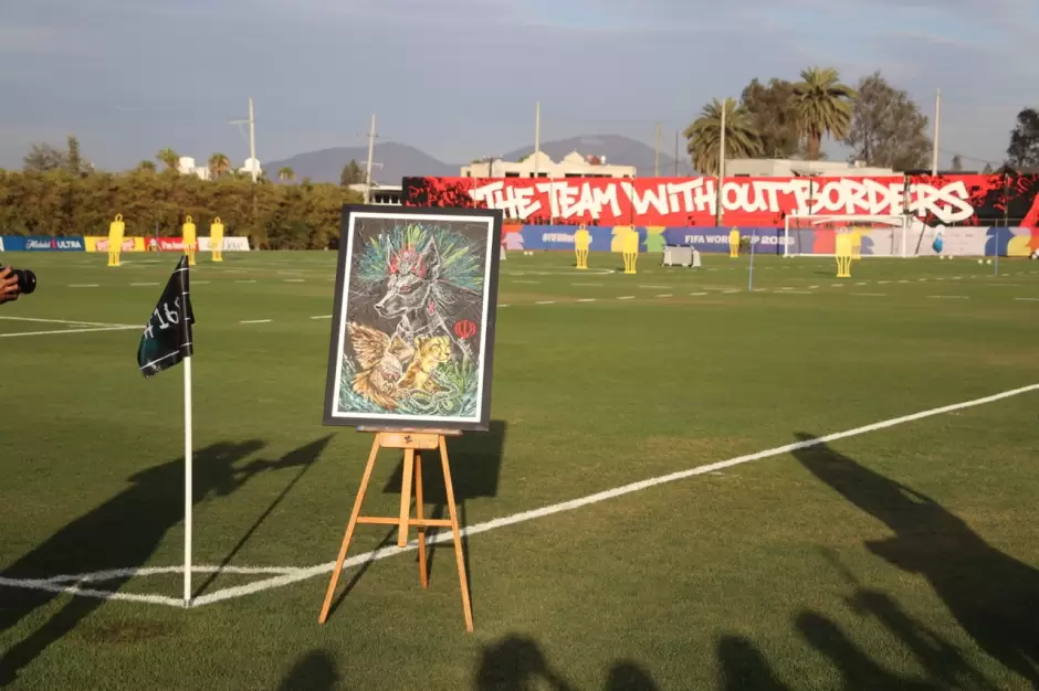 Ir�n cierra preparaci�n en Tijuana rumbo a su duelo contra Egipto entre homenajes e intercambio de reconocimientos