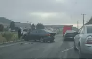 Accidente vehicular provoca afectaciones viales sobre el bulevar 2000