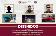 Aseguran agentes de la SSPCM a tres presuntos responsables de robo de veh�culos motorizados