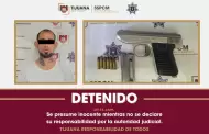 Arresta Polic�a Municipal a un hombre por portaci�n de arma de fuego en la colonia Maclovio Rojas
