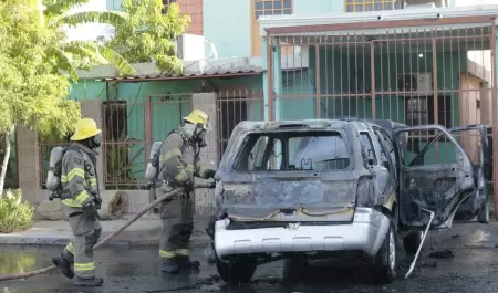 Incendio de auto