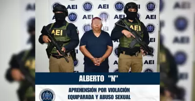 Cumplimenta Fiscal�a orden de aprehensi�n por violaci�n equiparada y abuso sexua