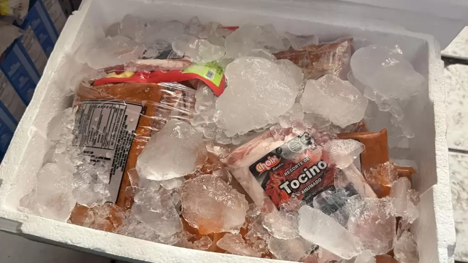 Apagones, alimentos