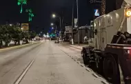Contin�a Gobierno de Ensenada con trabajos nocturnos de barrido mec�nico en la Zona Centro