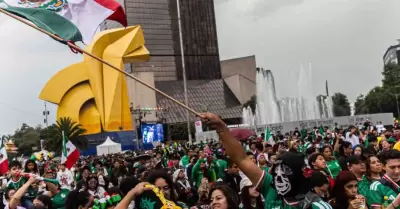 Festejos en Paseo de la Reforma
