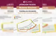 Arranca SIDURT obra de rehabilitaci�n del Bulevar Encinos en Tecate