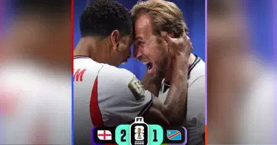 Inglaterra vence al Congo