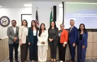 Presentan gobierno de Claudia Agat�n y COPREEN oportunidades econ�micas ante comunidad binacional