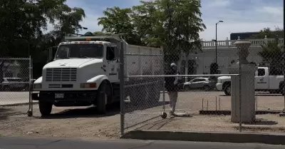 Obras en el bulevar Hidalgo