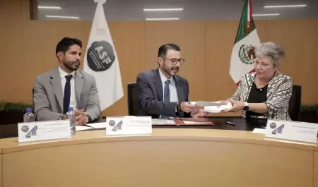 Firma de convenio del ISAF con la Auditor�a Superior de la Federaci�n