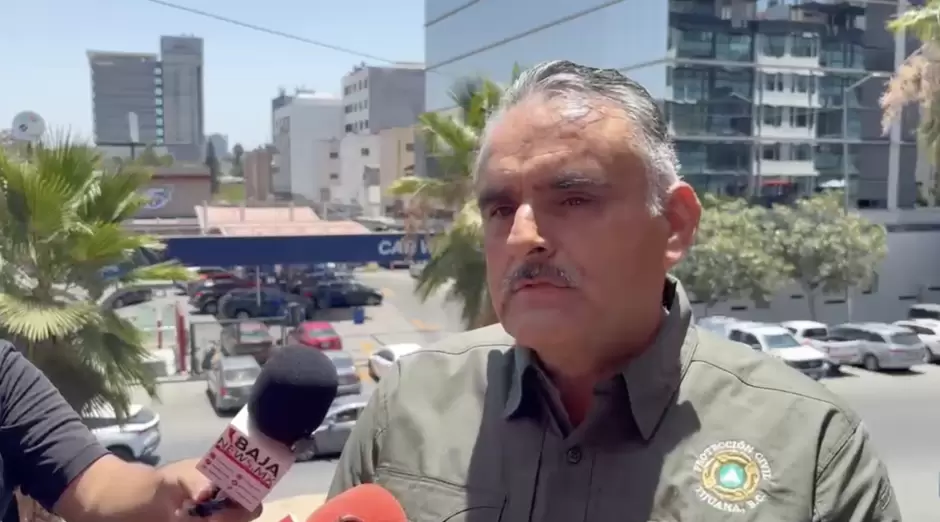 �scar P�ez, director de Protecci�n Civil Tijuana