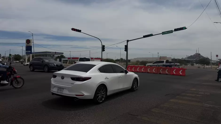 Cierre parcial del bulevar Paseo R�o Sonora
