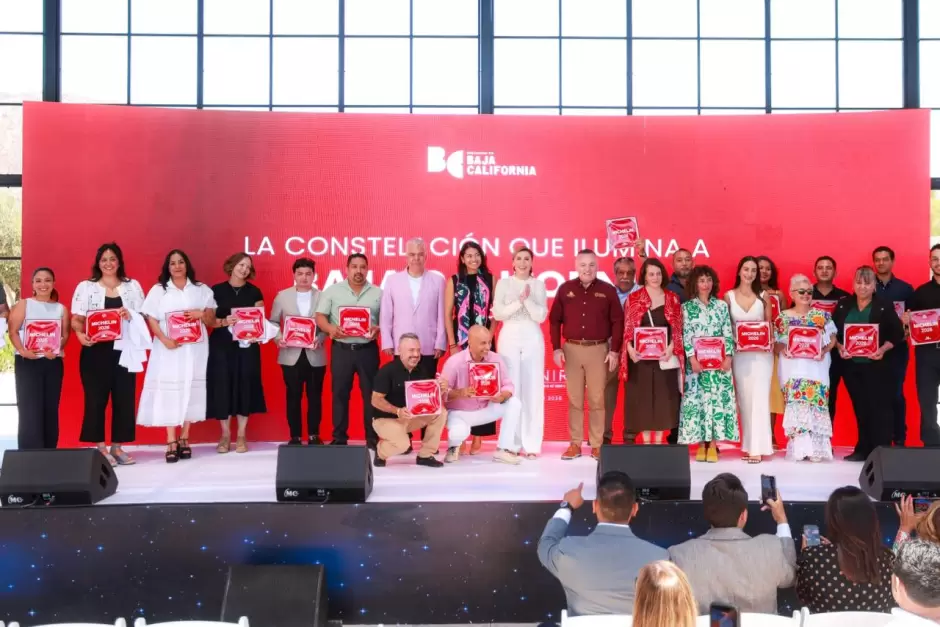 Reconoce Gobierno estatal al talento que posiciona a Baja California entre los grandes destinos gastron�micos de la Gu�a Michelin