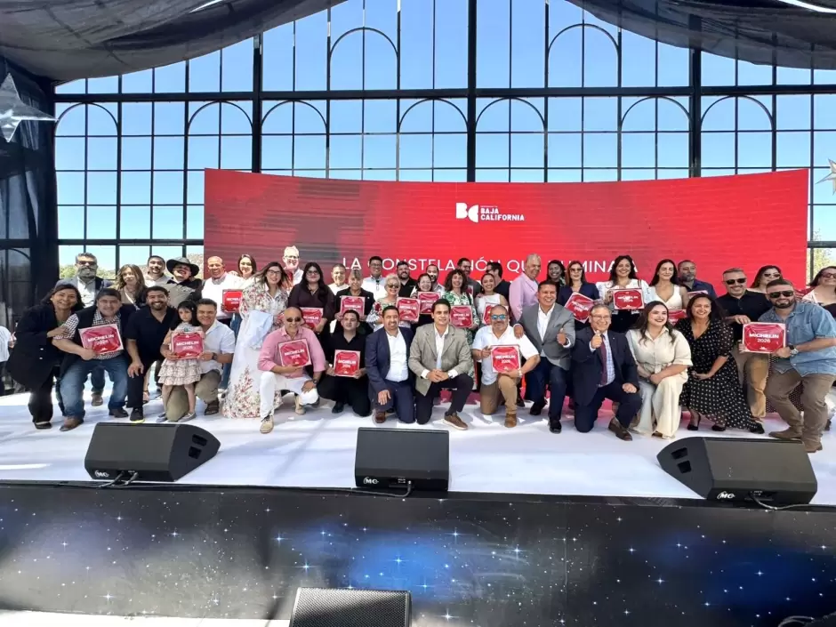 Cinco restaurantes de BC conservan su Estrella Michelin en la Gu�a 2026