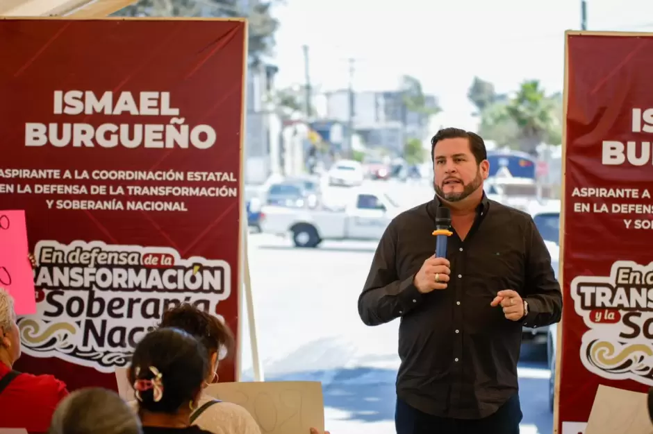 Desde Playas de Rosarito, Ismael Burgue�o llama a defender la soberan�a nacional