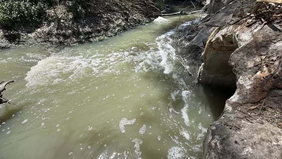 contaminaci�n r�o Tijuana