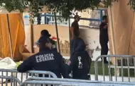 Con apoyo de la fuerza p�blica retiran plant�n que permanec�a desde hace 76 d�as en el Congreso
