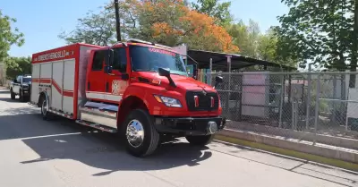 incendio en la caja de los t�rmicos del jard�n de ni�os "Dolores Cortez"
