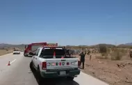 Un muerto y ocho lesionados, saldo preliminar de volcadura de autob�s en carretera Guaymas-Hermosillo