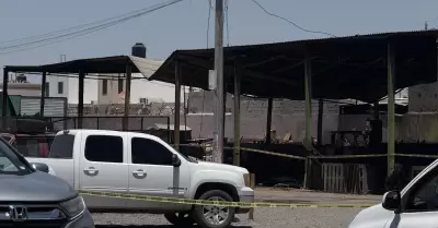 Incendio en el mercado Francisco I. Madero, conocido como "La Yarda"