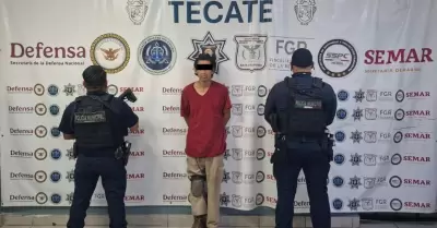 Detienen en Tecate a hombre con orden de aprehensi�n por violencia familiar