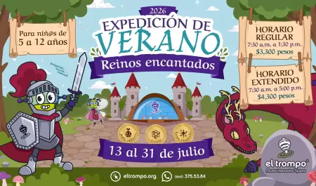 Campamento de verano con actividades de ciencia, fantas�a y creatividad