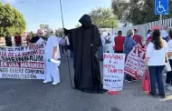 "No basta con reparar el hospital": trabajadores del Issste exigen un nuevo nosocomio