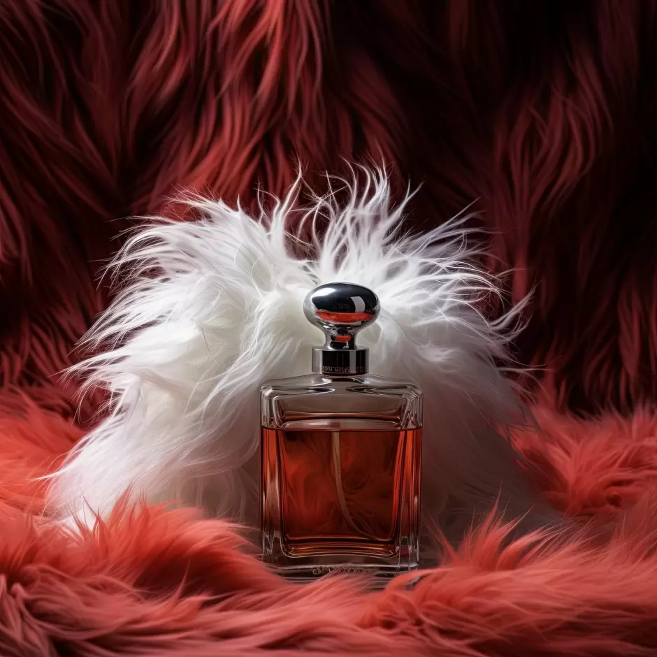 Botella de perfume