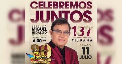 Alistan festejo por el 137 aniversario de Tijuana con concierto gratuito de Rayi