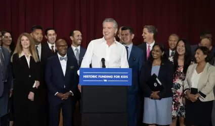 California destina inversi�n hist�rica de 2.4 mil millones de d�lares para forta