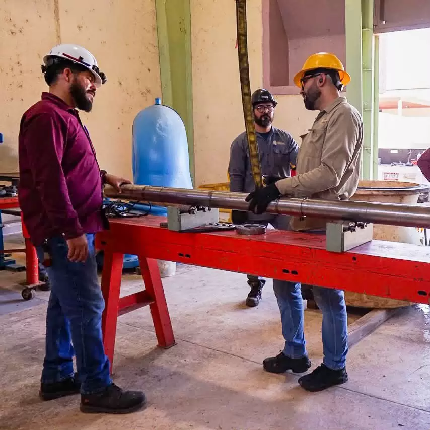 Reemplazan componentes del Booster El Carrizo para restablecer el suministro de agua en Tijuana