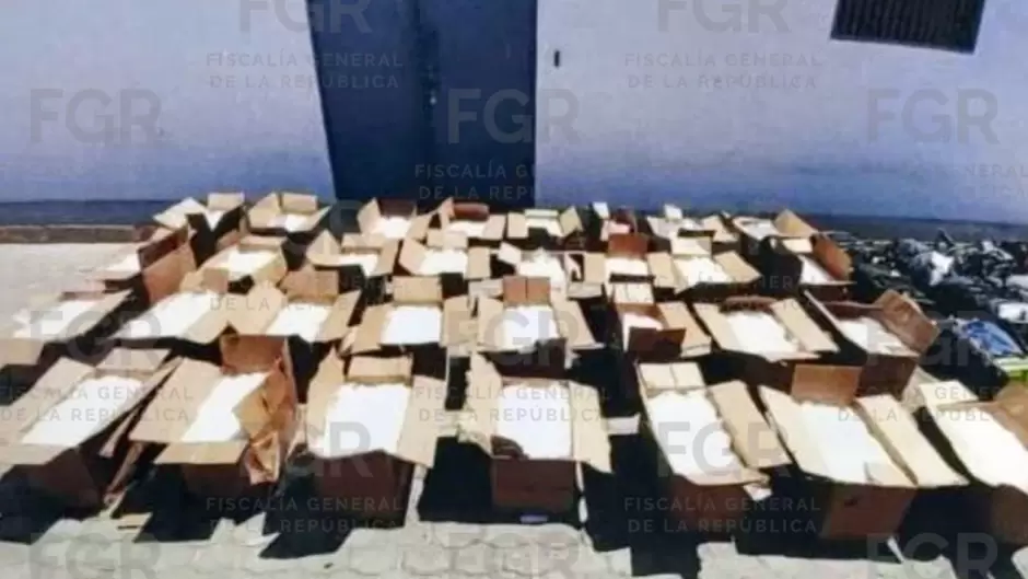 Cuatro hombres son vinculados a proceso por transportar casi una tonelada de metanfetamina en Tecate
