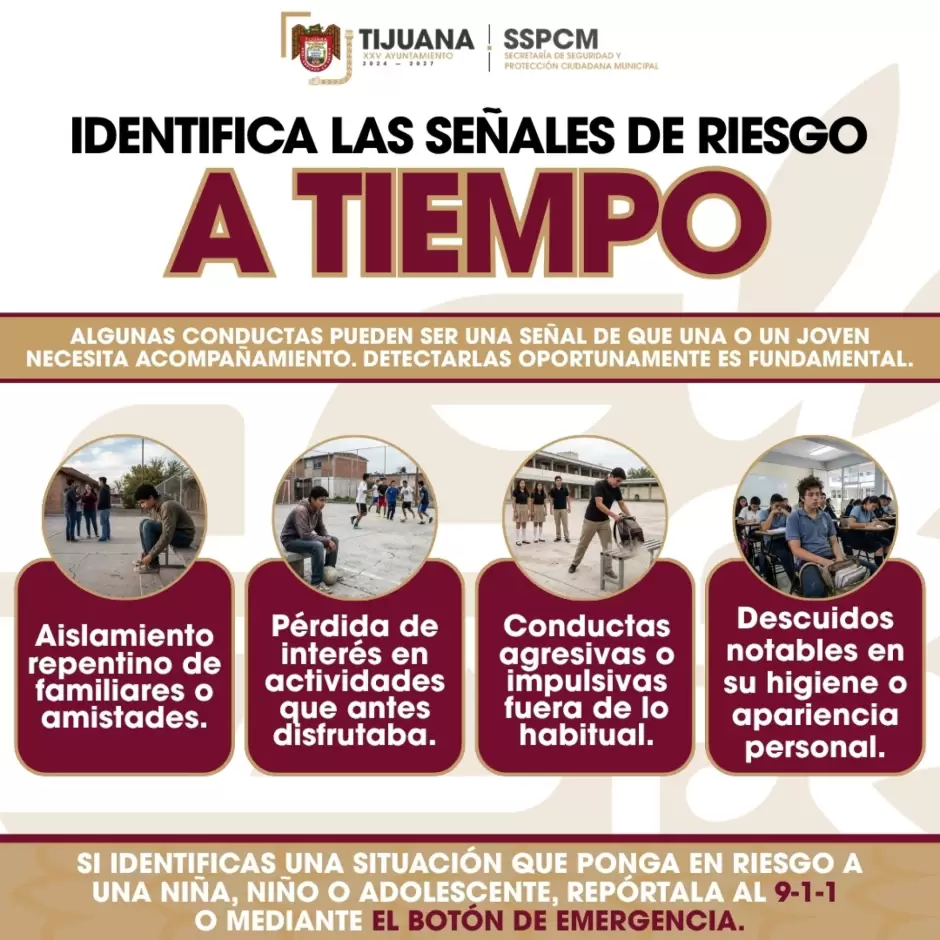Detecci�n oportuna de se�ales de alerta en ni�as, ni�os y adolescentes