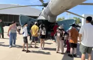 Exhibici�n de aeronaves y equipo militar re�nen a familias en la Base A�rea de Hermosillo