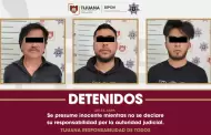 Detienen a presunto agresor sexual y a dos hombres por lesiones en Tijuana