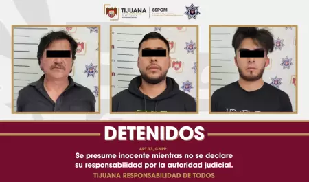 Detienen a presunto agresor sexual y a dos hombres por lesiones en Tijuana