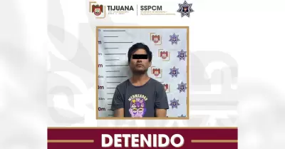 Detienen a hombre por presunta violencia contra una mujer y da�os en vivienda en