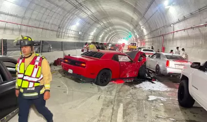 Carambola sobre el Viaducto Elevado de Tijuana