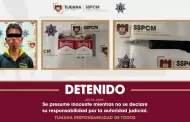 Detienen a hombre por presunto robo con violencia a tienda OXXO en El Florido II