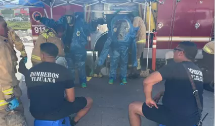 Informa SSPCM que fue controlado el derrame de �cido n�trico en el bulevar 2000