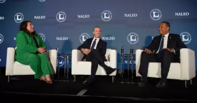 Newsom llama a renovar el "sue�o americano"