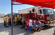 Bomberos atendieron 55 emergencias en Tijuana; reportaron dos atropellamientos y un derrame de �cido n�trico
