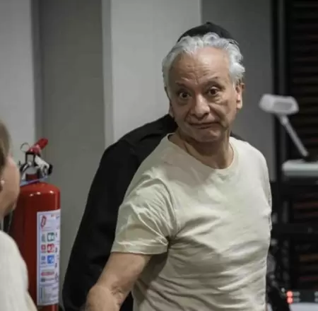 V�ctor Rodr�guez Padilla al momento de salir de prisi�n